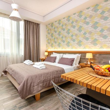 Rigas City Apartment - Green Hriszí Aktí Haniá Kültér fotó